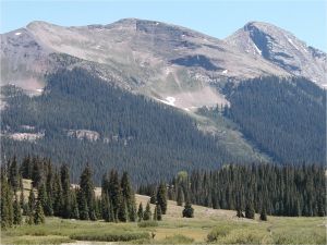 Colorado Rocky Mountains near Fort Collins