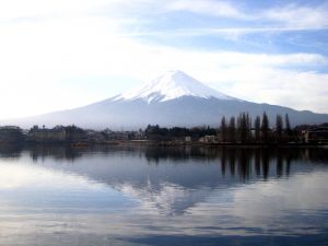 Mount Fuji Kawaguchi Lake Japan