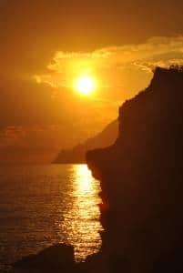 Sunset Cinque Terre Italy